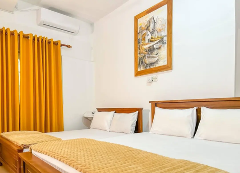 Family Twin Room at Arverne Villa Kandy